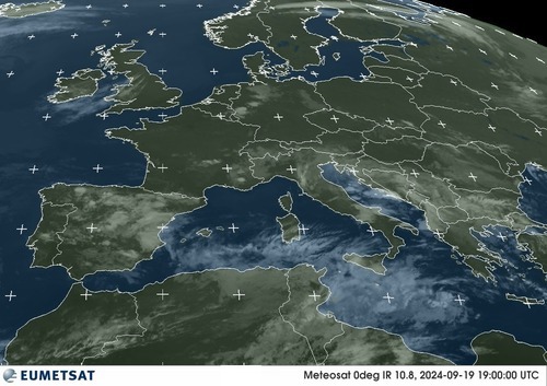 Imagen de satélite Suiza!