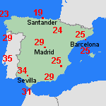 Pronóstico sáb, 14-09 España