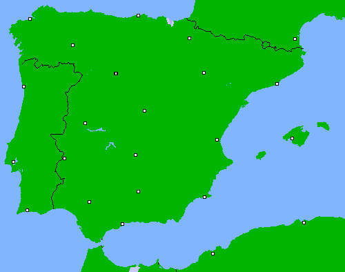 Precipitación (24 h) España